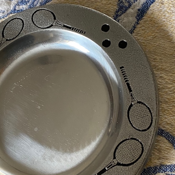 Pewtarex Trophy Plate Dish I Tennis Rim - Picture 8 of 15